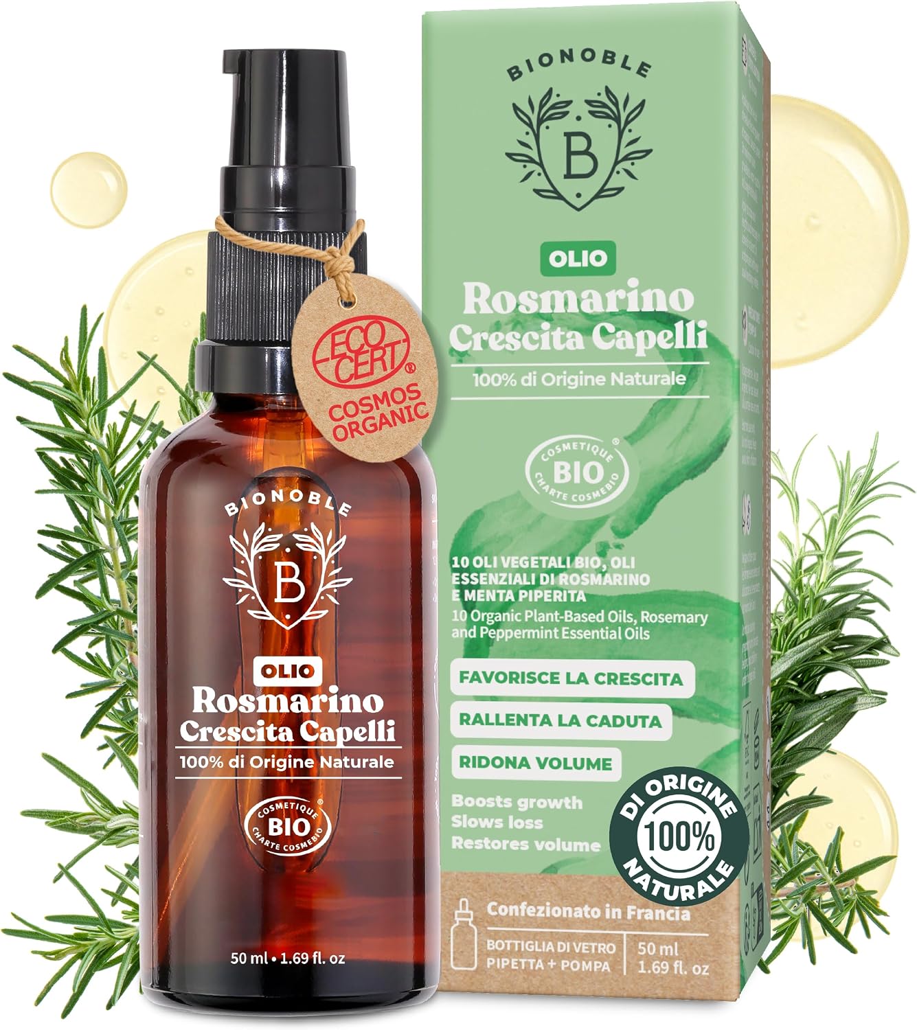 Retour d'Expérience & Bilan Utilisateur : BIONOBLE Olio di Rosmarino per Capelli Bio -
