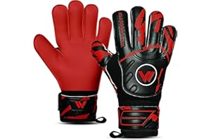 WESTWOOD FOX Gants de Gardien,Gants de Football avec Protection des Doigts pour Enfants,Adultes,Paume antidérapante en Latex Dumbo