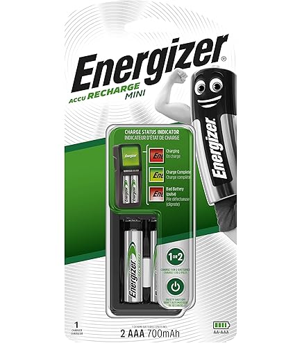 Energizer Maxi Charger With 1300mAh AA Rechargeable Batteries - 4 Pack | Robert Dyas 143946