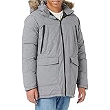 JACK & JONES Uomo Giacca invernale con cappuccio in pelliccia sintetica, imbottita e calda JJECRAFT