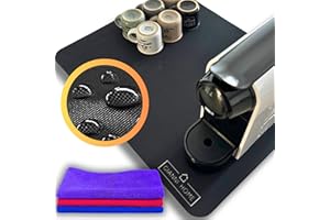 GIANNI HOME Tappetino Scolapiatti Assorbente 50x40 con 3 Panni Microfibra, Tappetino Macchina Caffe Extra Spessore, Tappetino Assorbente Cucina