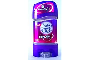 Pack of 3 Lady Speed Stick Gel Pro 5 in 1, 48H Anti-Perspirant Deodorant Gel