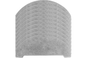 YUETTYY 4/10 panni lavabili per aspirapolvere Vexilar per Cleanova per W7 W11 autosvuotanti aspirapolvere di ricambio in microfibra panni per la pulizia (10 pezzi)