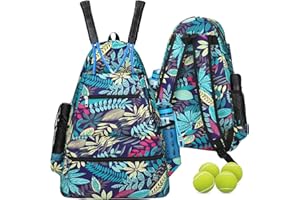 ACOSEN Tennis Bag Tennis Backpack - Large Tennis Bags for Women and Men to Hold Tennis Racket,Pickleball Paddles, Badminton Racquet, Squash Racquet,Balls and Other Accessories