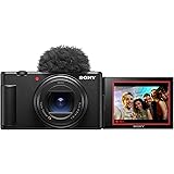 Sony Vlog camera ZV-1 II di | Fotocamera digitale (schermo orientabile per il vlogging, obiettivo con zoom grandangolare, vid