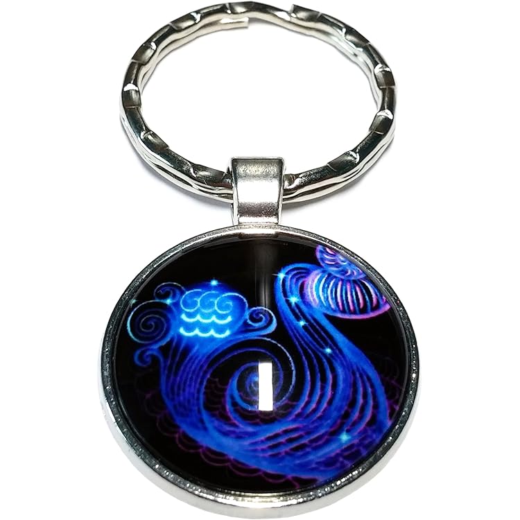 Porte-clés Avec Miroir étoile Cuir De Veau Cannage Doré Métallisé