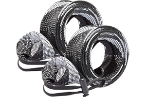 Bassdash Casting Spinning Canna da Pesca Manicotti Canna Protettiva Calzini per Bastoni da Pesca Fino a 7-1/0,6 m