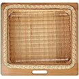 Wudflex Wicker Basket for Modular Kitchen For Vegetables and Fruits Storage (Size: 22 W Inches Including Channel) (22" W X 20" L X 4" H)