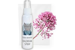 Kater Kasimir Bottiglia XL di valeriana spray per gatti, 100% naturale senza additivi. Spray valeriana rende noioso giocattolo per gatti interessante per l'auto-occupazione dei gatti