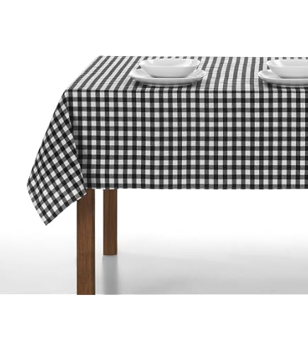 Tovaglia In Plastica A Quadretti Blu E Bianchi | 137 X 274 Cm, Impermeabile E Riutilizzabile, Per Picnic, Feste E Compleanni