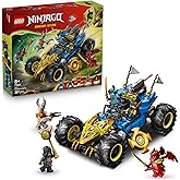 LEGO NINJAGO Jay'in D&ouml;n&uuml;şen Arabası 71856-8 Yaş ve &Uuml;zeri &Ccedil;ocuklar i&ccedil;in Jay, Nya, Kai, K&ouml;t&uuml; Toprak Canavarı ve Sadık Lider Min