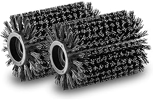 Kärcher Brush Rollers for Stone Surfaces (Set of 2 Rolls for Smooth Stone Surfaces Outdoor) for Patio Washer PCL 4