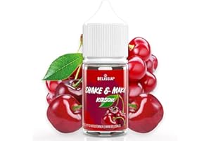 ‎BELISSIA Belissia Shake and Make Kirsche - 30 ml hochdosiertes Lebensmittelaroma - zum Nachfüllen - Für Backen, Speisen, Getränke, Shakes, DIY & Raumduft - Vegan & ohne Zusatzstoffe