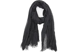 Van Der Rich ® - Foulard Echarpe Froissé Cache Cou Homme Femme