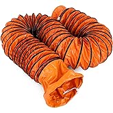 Mophorn Flexible PVC Pipe, 9.8 m, Ventilation Ducts for Fans Diameter 30.5 cm, Flexible Ventilation Tube -28~82?, Flexible Al
