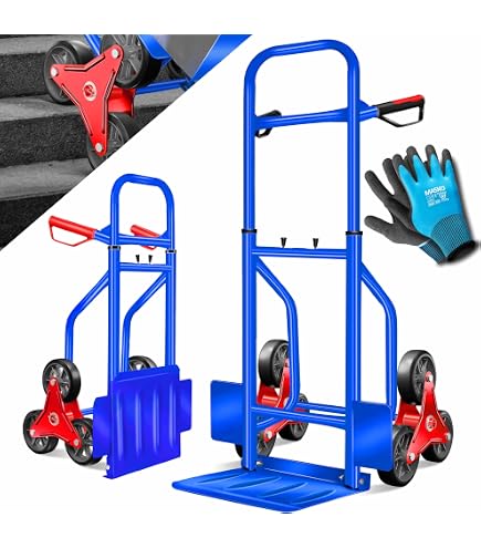 Carrello Pieghevole In Alluminio – Portata 90 Kg, Manico Regolabile, Ruote In Gomma Piena Da 15 Cm, Pieghevole 19x40x71 Cm, Per Magazzino E Traslochi