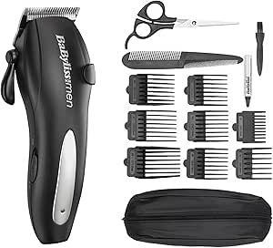 BaByliss For Men 7431CU Power Glide 15 Piece Clipper Kit