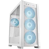 ASUS TUF GAMING GT302 TG ARGB Beyaz Bilgisayar Kasası | TG Maksimum Soğutma S&ouml;k Tak &Uuml;st Ve Yan Paneller Gizlenmiş Anakart Bağ