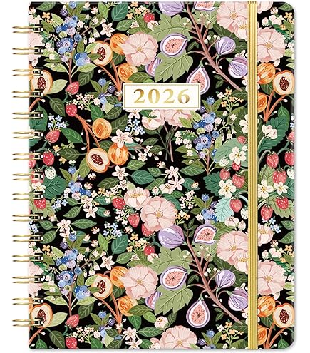 Letts Of London Spring Valley A5 Week To View 2026 Diary - Green 26-082376