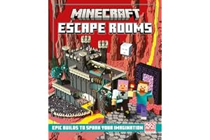 Minecraft Escape Rooms: Official illustrated creative guide with 13 big Minecraft escape room builds to create – new for Christmas 2025 and the perfect gift for kids, teens and adult gamers!