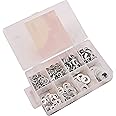 Amtech S5850 Assorted Washers, 200 Pieces Include Flat Washers and Lock Washers, M5, M6, M8, M10, Plus Storage