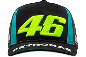 Valentino Rossi Cap Petronas VR46 One Size,Black,Kid