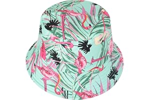 ZLYC Femmes Hommes Chapeau Bob Été Chapeau de Pêcheur