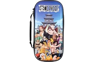 Custodia protettiva e da trasporto Konix One Piece per console OLED Nintendo Switch, Switch Lite e Switch - 8 posti di archiviazione per giochi - Design Ford Marine