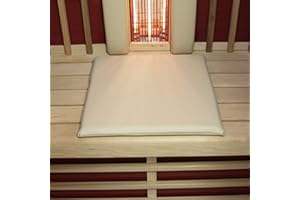 Unbekannt Infraworld Sitzauflage für Infrarotkabine aus antibakteriellem Kunstleder S2278