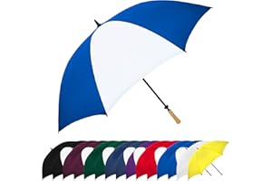 STROMBERGBRAND UMBRELLAS Stromberg Brand The Hole in One Golf Umbrella, Royal Blue/White, One Size