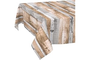 ANRO obrus ceratowy na stół, woskowany, zmywalny