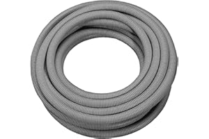 REV ISO-Rohr für Elektroinstallation, Kabelrohr EN16 flexibel 25m 750N/5cm, -25°C bis +60°C, grau