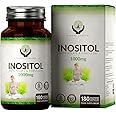 EN Myo-Inositol Chromium & Folate Blend | 1000mg Myo Inositol Per Serving | 180 Vegan Myoinositol Capsules | Inositol Supplement | Vitamins for Women | Non GMO & Allergen Free | Made in UK