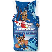 Biancheria Letto Paw Patrol - Set Cotone 100% Con Federa E Copripiumino