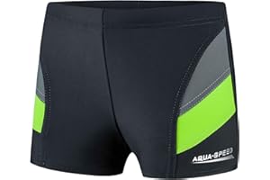 Aqua Speed Badehose Kinder Jungen + gratis eBook | Schwimmhosen für Jungs | Badepants | Kastenbadehose | Swimwear Boy