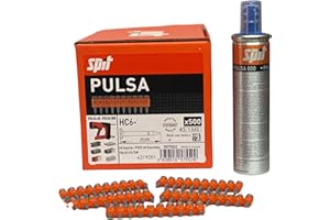 Spit CLAVOS HC6 15 + 1 CART. GAS P800/500 Unid: 500