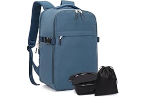 LOSSGA Bagaglio a Mano 40x20x25 per Ryanair Zaino da Viaggio Aereo Borsa da Viaggio Zaini Aereo Zaino da Cabina Travel Backpack Donna Uomo Con 3 Organizer Valigia per Easyjet Wizz Air Vueling