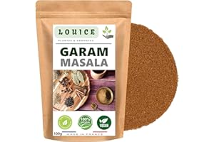 LOUICE Mélange Garam Masala 100g - Épices Authentiques d’Inde, Saveur Chaleureuse & Parfumée, Idéal Curry, Légumes & Viandes