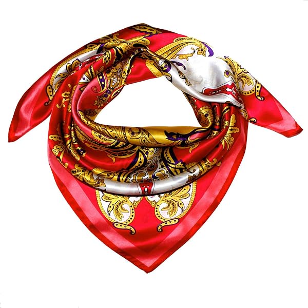 Foulard Homme Lorenzo Cana 65% Coton 35% Soie - Carré 110x110cm Motif Vichy Bleu Noir