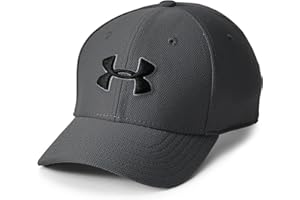 Under Armour Jungen UA Boy's Blitzing 3.0 Cap, Kappe mit klassischer Passform, Jungen Cap mit integriertem Schweißband
