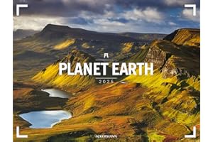 Planet Earth - Ackermann Gallery Kalender 2025, Wandkalender im Querformat (66x50 cm) - Großformat / Hochwertiger Panorama-Kalender Natur und Landschaft