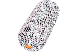 #DoYourYoga Bolster per yoga cilindrico con pula di farro bio o pula di grano saraceno bio | 68cm x 22cm | lavabile in lavatrice | ideale come cuscino yoga | cuscino zafu | Supporto Per meditazioni