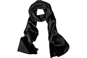 Bolerose Satin Shawl Bridesmaid Wedding Wrap Scarf Pashmina