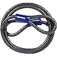 Brinks 675-62701 Commercial 5/8" X 7' Braided Cable, Loop Ended