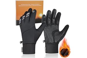 kyncilor Guanti Donna Invernali Touchscreen Guanti ciclismo invernali Guanti Da Antiscivolo Guanti Per Ciclismo, Guida,Moto