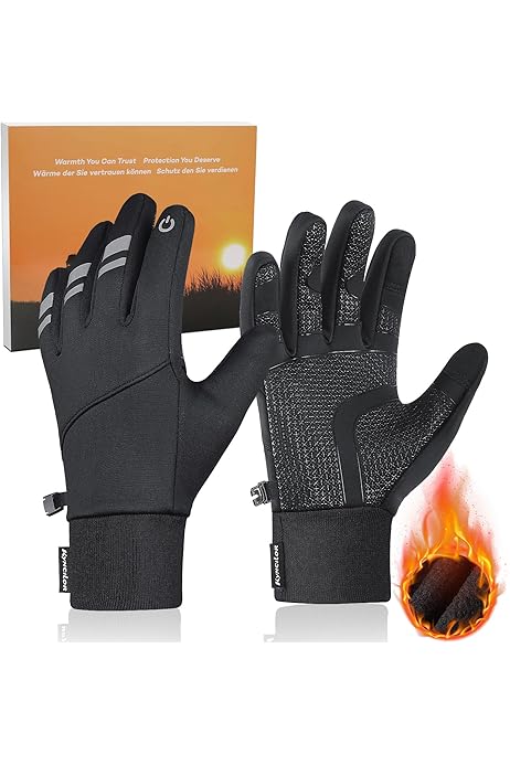 Guanti Invernali Touchscreen Kyncilor - Antiscivolo E Termici Per Ciclismo, Motociclo E Sport Invernali - Foto 8