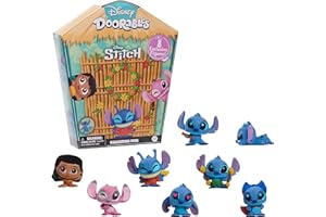 Disney Doorables Stitch Collection Peek, 8 pezzi, personaggi collezionabili alti circa 3,8 cm, giocattoli per bambini dai 5 anni in su di Just Play