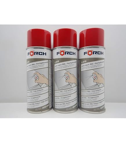 Förch Lack L219 – Hochglänzend RAL 5010 Enzianblau, 400 Ml Sprühdose, Witterungsbeständig