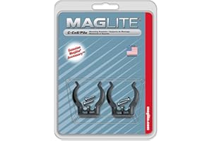 Maglite - ASXCAT6U - Crochets de fixation pour lampe - Noir