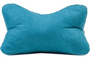 Gözze - Kuschelweiches Lesekissen Darco, Ideal als Sofakissen oder Leseknochen, 40 x 25 cm - Petrol